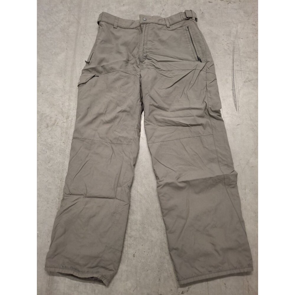 Reebok Classic Mens Outdoor Cargo Pants Adjustable Waist Multiple Pockets Gray